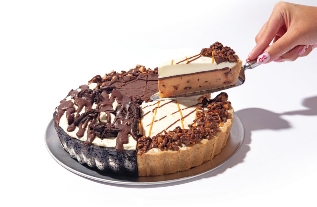Candy Cookie Sampler Cheesecake