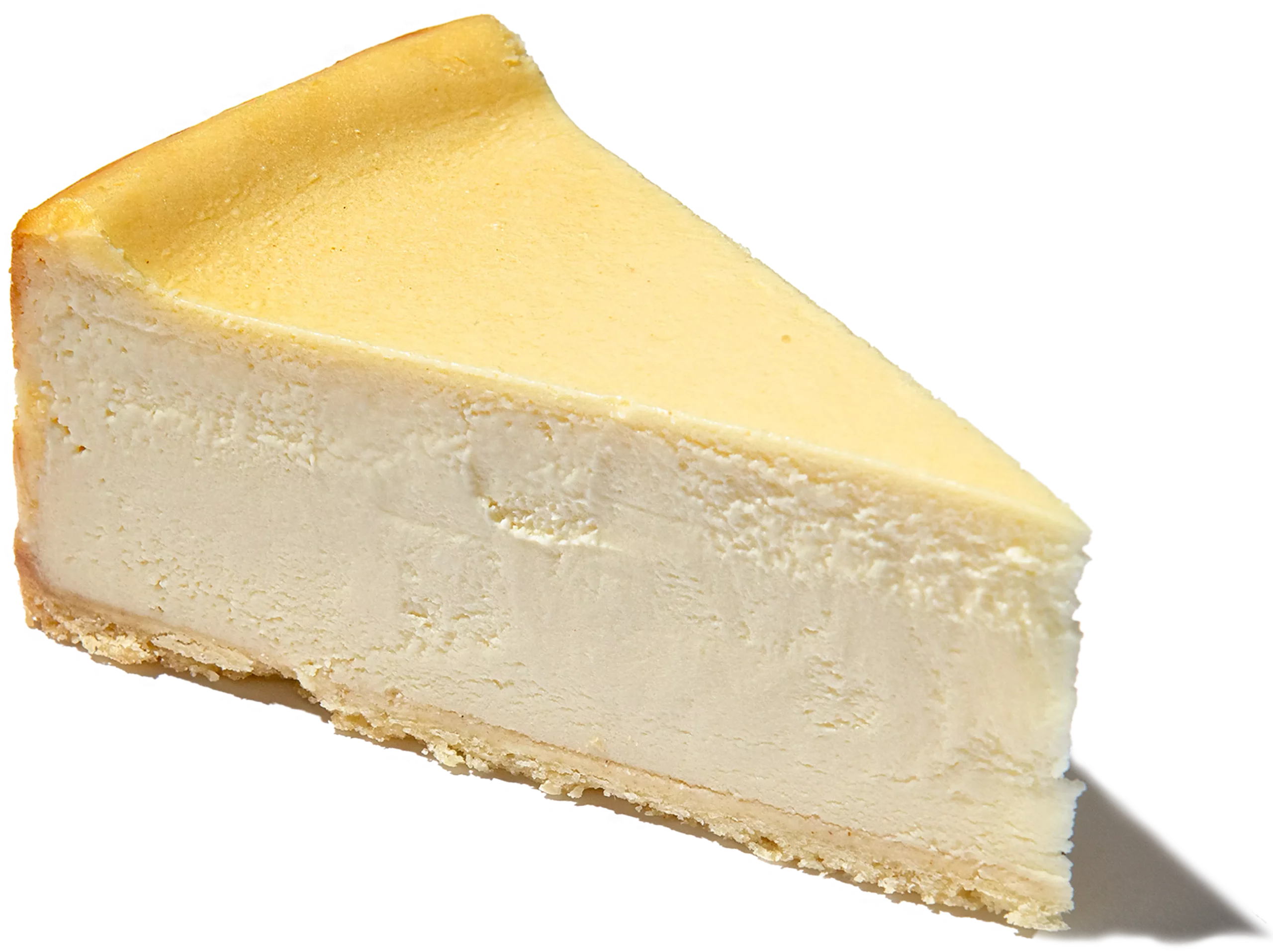 Slice of delicious looking cheesecake