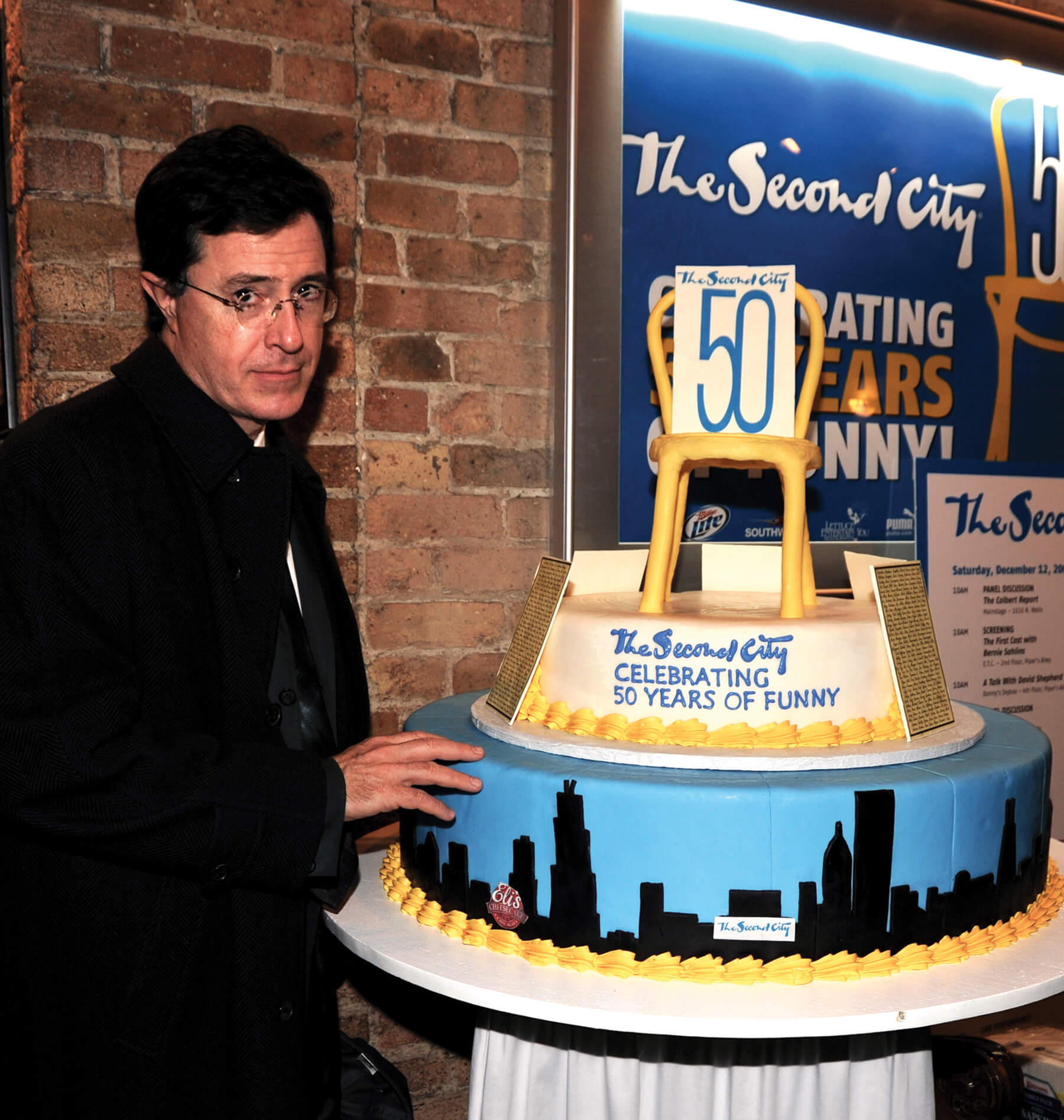 Stephen Colbert at the Second City 50th anniversary