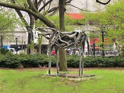A horse sculpture named Ben