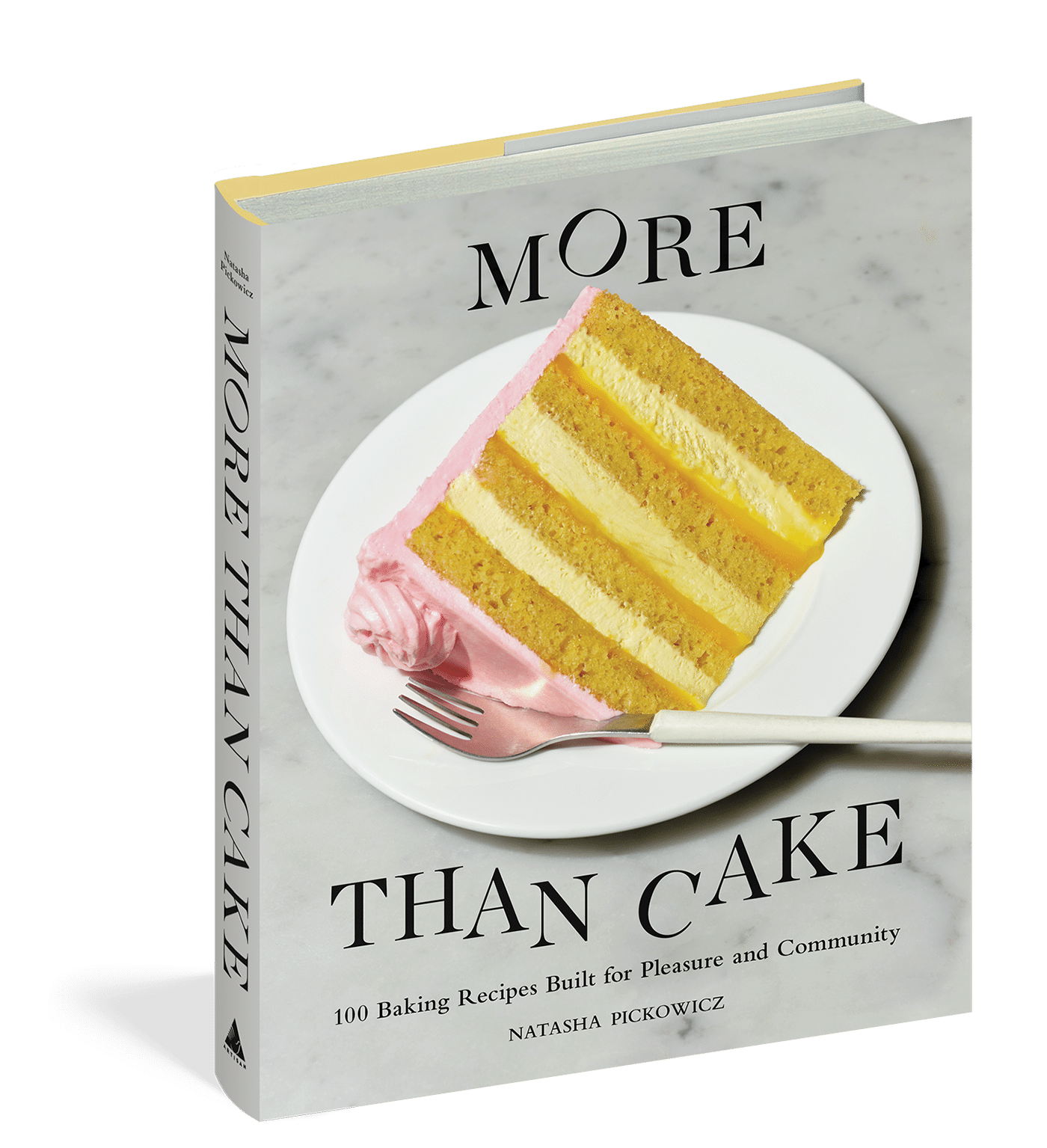The cover of More Than Cake cookbook
